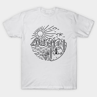 Camping Lake T-Shirt